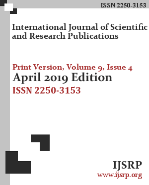 IJSRP print journal April 2019