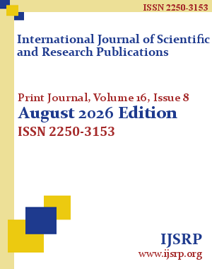 IJSRP print journal August 2026