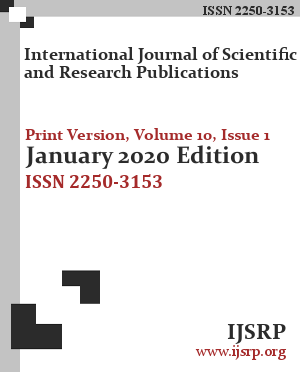 IJSRP print journal January 2020