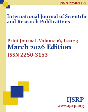 IJSRP Current Issue