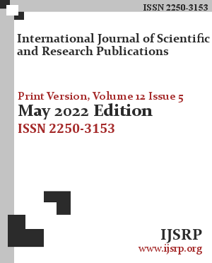 IJSRP print journal May 2022