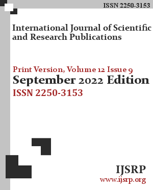 IJSRP print journal September 2022
